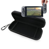Althemax® Carrying Case Protective, hard, portable carrying case Carrying case Multi bag Orange interior for Nintendo Switch black