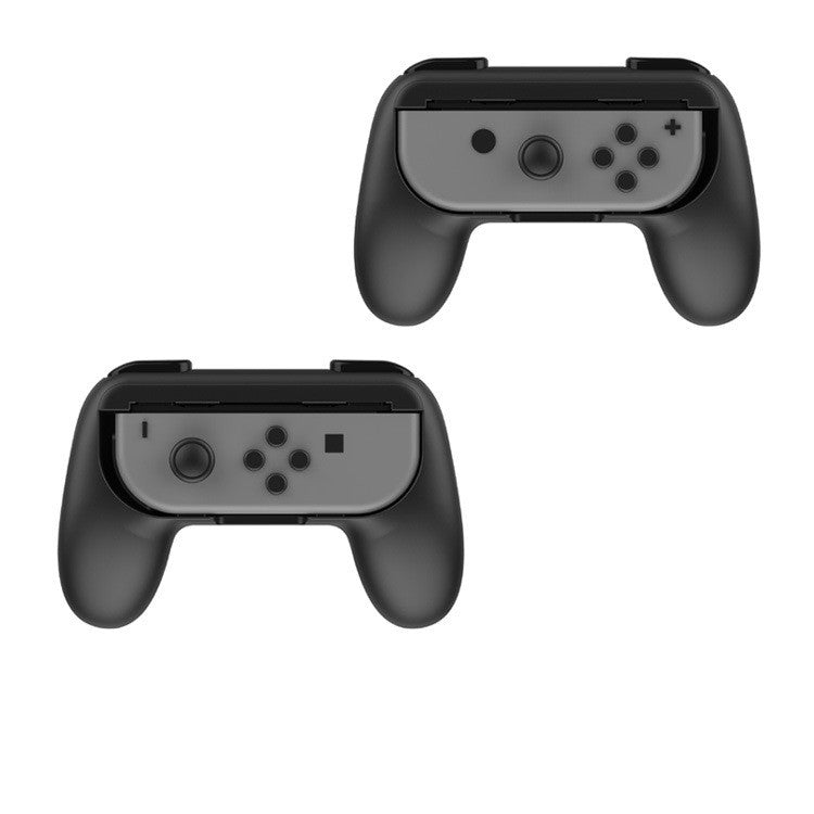 2 x 控制器遠程底座輪配件 Joy-Con 適用於 Nintendo Switch（黑色）