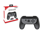 2 x Controller Remote dock Wheel Accessory Joy-Con Black / Red / Blue For Nintendo Switch Mario Car Racing Games (Joy-Con Case, Red & Blue)