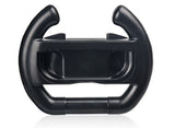 黑色 2 x 賽車控制器遠程底座方向盤配件 Joy-Con 適合任天堂 Switch 馬里奧車