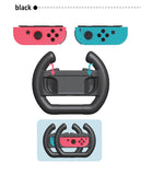 Black 2 x Race Car Controller Remote dock steering Wheel Accessory Joy-Con For Nintendo Switch Mario Cart