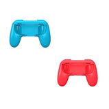 2 個控制器遠程底座輪配件 Joy-Con 黑色/紅色/藍色適用於 Nintendo Switch 馬里奧賽車遊戲（Joy-Con 外殼，紅色和藍色）