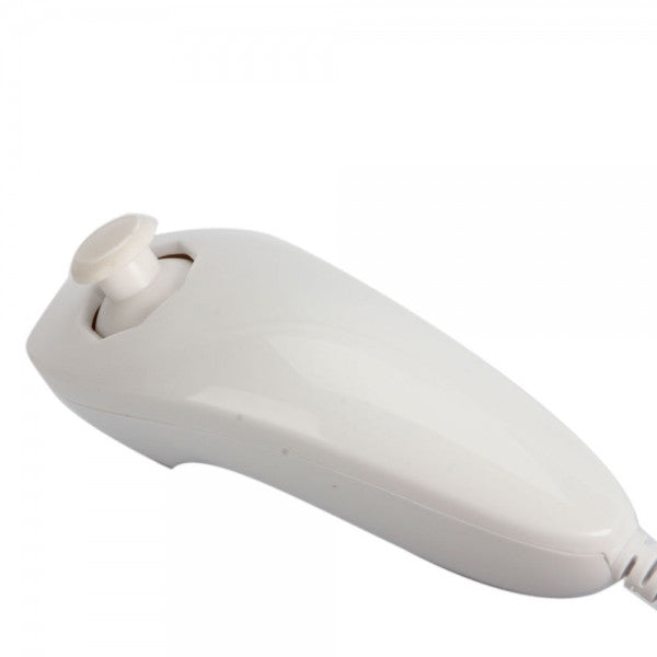 Classic Remote + Nunchuck Controller + Silicone Case for Wii / Wii Mini Multi Color  - White - Wii Accessories - Althemax - 5