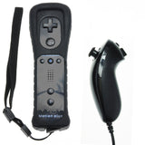 Remote Plus Built-In Motion Plus Nunchuk Silicone Case for Wii - Black - Wii Accessories - Althemax - 5