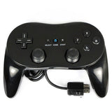 Classic Pro Game Joysticks Controller Remote for Nintendo Wii Multi Color Black White - White - Wii Accessories - Althemax - 5