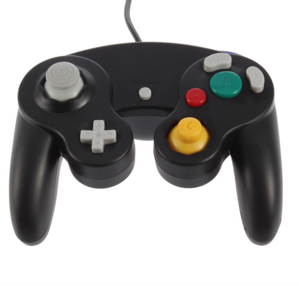 NGC Black DualShock Game Shock Joypad Controller Gamepad for Nintendo Wii GC NGC GameCube - Game Controller - Althemax - 1