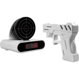 Shooting Laser Toy Gun Alarm Clock Target Panel Shooting LCD Screen Toy Games Gifts Black - Alarm Clocks - Althemax - 5