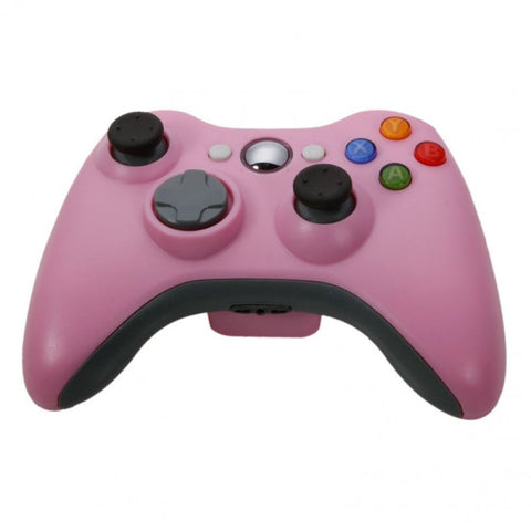 New Wireless Cordless Shock Game Joypad Controller For xBox 360 - Pink - XBox 360 Accessories - Althemax - 1