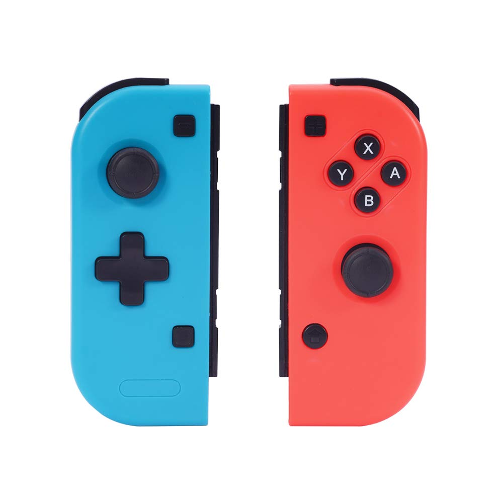 Joy Con (L/R) Pair Wireless Pro Controller for Compatible with Nintendo Switch / Lite Red Blue