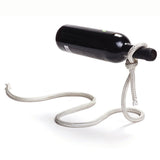 Magic Floating Lasso Rope Wine Bottle Holder Bar Illusion Stand Rack Design Gift - Wine Racks - Althemax - 1