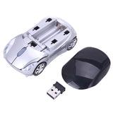 Wireless Cordless 2.4G DPI Race Auto LED Optical Car USB PC Mouse Mice for desktop laptop Silver - Mice & Trackballs - Althemax - 7