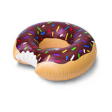 Althemax® Inflatable Giant Donut Pool Beach Float 120cm 4ft Swimming Stawberry Pink / Chocolate - Floating Bed - Althemax - 12