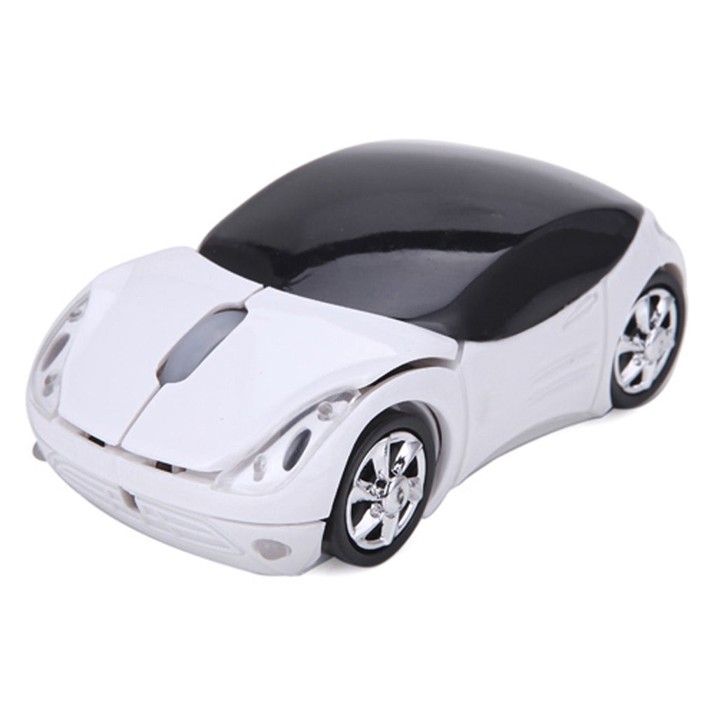 Wireless Cordless 2.4G DPI Race Auto LED Optical Car USB PC Mouse Mice for desktop laptop Silver - Mice & Trackballs - Althemax - 2