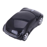 Wireless Cordless 2.4G DPI Race Auto LED Optical Car USB PC Mouse Mice for desktop laptop Black - Mice & Trackballs - Althemax - 3
