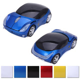 Wireless Cordless 2.4G DPI Race Auto LED Optical Car USB PC Mouse Mice for desktop laptop Blue - Mice & Trackballs - Althemax - 1