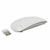 Hot Slim Mini Wireless Optical Mouse USB 2.4G 1600DPI Computer Laptop PC - White - Mice & Trackballs - Althemax - 3