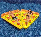 Althemax® Inflatable Pizza Slice Floating Rafts Bed For Swimming Pool Beach Toys Pizza / Pineapple - Floating Bed - Althemax - 3