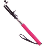 Camera Monopod Selfie Stick 1M for cellphone Apple iphone Multi Colors - Pink - Selfie Stick - Althemax - 6