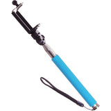 Camera Monopod Selfie Stick 1M for cellphone Apple iphone Multi Colors - Blue - Selfie Stick - Althemax - 8