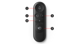 Microsoft Presenter+ Bluetooth Pointer Black Rechargeable battery and charging dock for Power Point Teams