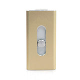 New 32GB Gold USB i-Flash Drive U Disk 8 pin Memory Stick Adapter For iPhone 5S 6S plus iPad - Cellphone Accessory - Althemax - 5