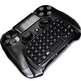 PS4 PlayStation 4 控制器無線藍牙鍵盤 Chatpad 遊戲手柄 DOBE 白色